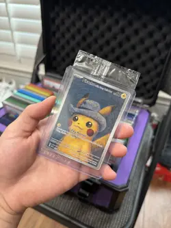 PIKACHU VAN GOGH WITH GREY FELT HAT SVP EN 085 PROMO POKEMON CARD-SEALED - Image 5