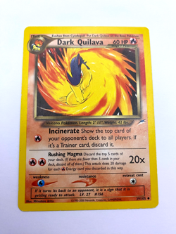 Pokemon Card - Dark Quilava 39/105 Neo Destiny *LP* Uncommon - Image 1