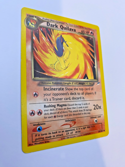 Pokemon Card - Dark Quilava 39/105 Neo Destiny *LP* Uncommon - Image 4
