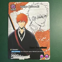 Union Arena Bleach Super Pre-Release Ichigo Kurosaki BLC-1-103 Promo Card - Image 1