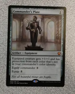 Commander's Plate Commander Legends Regular - Image 1