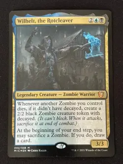 1x MTG Wilhelt, the Rotcleaver (Foil) - (MIC) #2 - Magic the Gathering - Image 1
