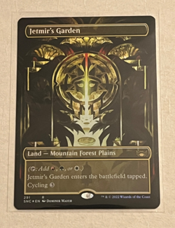 MTG Jetmir's Garden - Borderless Foil - Streets of New Capenna - #291 - Image 1