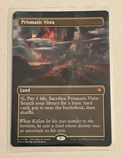 MTG Prismatic Vista (Borderless Foil) - SPG Outlaws of Thunder Junction - #38 - Image 1