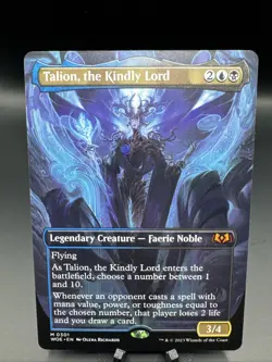 Talion, the Kindly Lord (Borderless) Wilds of Eldraine Regular - Image 1