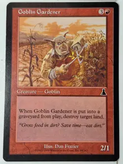 Goblin Gardener - Urza's Destiny - Magic the Gathering MTG Nice! - Image 1