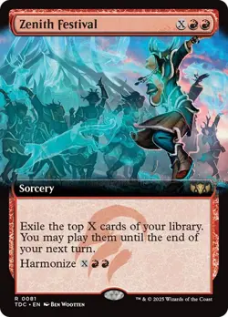 MTG Zenith Festival (Extended Art) - 81 / English / Near Mint - Image 1