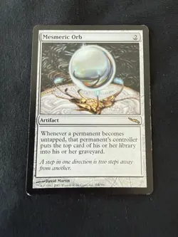 Mesmeric Orb Mirrodin Regular MTG - Image 1