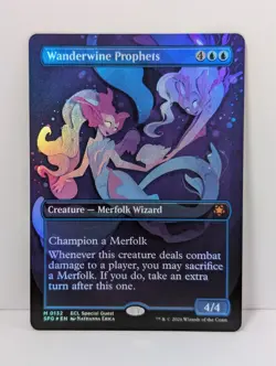 Wanderwine Prophets - Borderless Special Guest FOIL - MTG Lorwyn Eclipsed - NM - Image 1