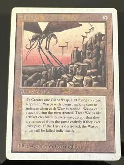 Magic the Gathering MTG Unlimited The Hive LP- (Beta Bob) - Image 1