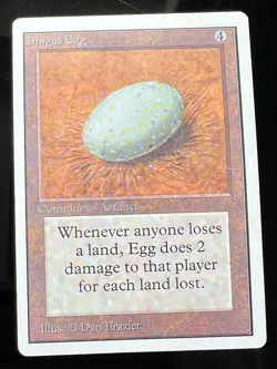 Magic the Gathering MTG Unlimited Dingus Egg LP (Beta Bob) - Image 1