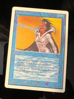 Magic the Gathering MTG Unlimited Drain Power MP+ (Beta Bob) - Image 1