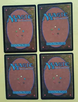 Magic the Gathering MTG Urza's Saga GAEA'S EMBRACE X 4 U LP/EX 1998! - Image 3
