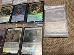 10 different sets, mtg foil premium bundle land packs, sealed, Baldur's Gate + - Image 2