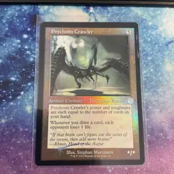 Psychosis Crawler (FOIL) x1 - MTG The Brothers' War Retro Artifacts BRR #44 - Image 1