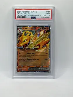 2024 Pokemon SVP EN Charizard ex Super Premium Collection #161 PSA 9 - Image 1