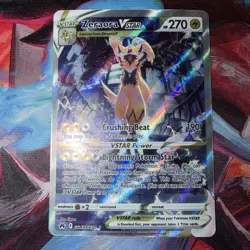 Pokemon TCG Zeraora VSTAR GG43/GG70 Crown Zenith: Galarian Gallery Holo - Image 1