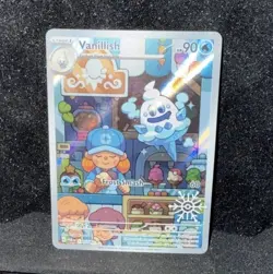 Pokemon TCG Vanillish 190/182- Stamped- Snowflake- Illustration Rare- NM - Image 1