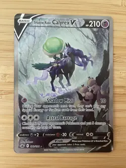 Pokemon TCG - Shadow Rider Calyrex V (Alternate Full Art) 172/198 - Image 1