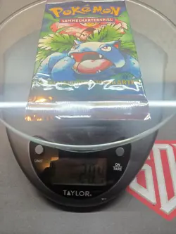 Pokemon 1st Edition German Base Set Sealed Booster Pack Venusaur Art - Image 2