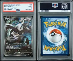 2022 Pokemon Silver Tempest Lugia V 186/195 Full Alternate Alt Art PSA 9 Mint - Image 3