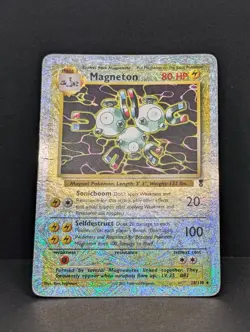 Magneton 22/110 Legendary Collection Reverse Holo Rare Pokemon TCG Nintendo HP - Image 3