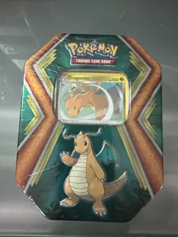 Pokemon TCG [Dragon] - Dragonite Tin - The Pokemon Company International Sealed 820650809859 - Image 1
