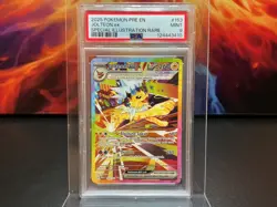 2025 POKEMON PRE EN SPECIAL ILLUSTRATION RARE #153 JOLTEON EX SIR PSA 9 🐦‍🔥 - Image 1