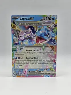 Lapras ex 032/142 Sv07 - Pokemon Stellar Crown - Near Mint Ultra Rare - Image 1