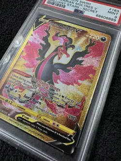 Galarian Moltres V 183/172 - Brilliant Stars Secret Rare PSA 9 Mint Pokemon TCG - Image 3
