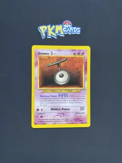 Pokemon TCG Unown T Neo Destiny 88/105 Regular LP. - Image 1