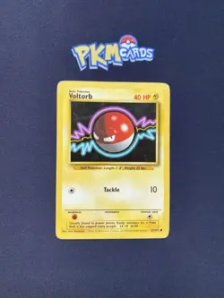 Pokemon TCG Voltorb Base Set 67/102 Regular MP. - Image 1