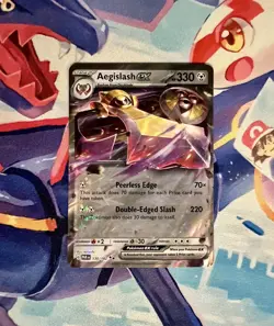 Aegislash ex - 135/182 - Pokemon TCG - Paradox Rift - Double Rare Holo - Image 1