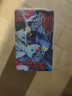 Pokemon TCG S&V Destined Rivals Factory Sealed Booster Box Minor Wrinkle Front - Image 3