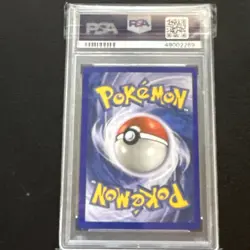 Pokemon Alakazam Sabrina's 16/132 Holographic Rare Gym Challenge PSA 9 - Image 3