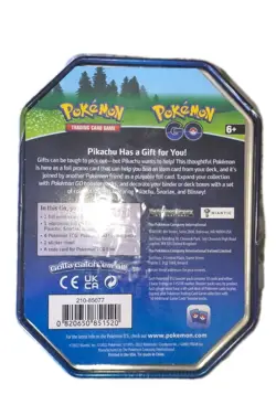 Pokemon TCG Pokemon Go SNORLAX Gift Tin Factory Sealed - 4 Booster Packs PoGo - Image 5