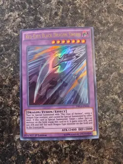 Yugioh Red-Eyes Black Dragon Sword - DRL3-EN066 - 1st Ed. Ultra Rare - LP - Image 1