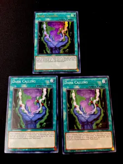 Dark Calling (X3) Mixed Lot Yugioh 1st Edition (New) - Image 1
