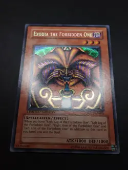 YUGIOH 2004 | EXODIA THE FORBIDDEN ONE | MC1-EN001 | PROMO | SCR | NEAR MINT - Image 5