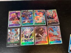 One Piece TCG OP14-EB04 The Azure Seas Seven Super Rare LOT! Nami Boa Hancock NM - Image 1