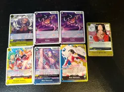 One Piece TCG OP14-EB04 The Azure Seas Seven Super Rare LOT! Nami Boa Hancock NM - Image 3