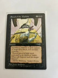 MTG magic cards 1x Ritual of the Machine Alliances - Image 1