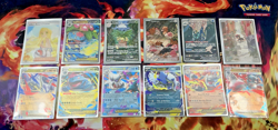 Pokemon 12 Card Mega Evolution Lot (ME01) : Lillies Determination SIR, IR EX NM+ - Image 1