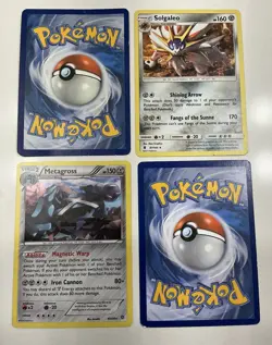 Pokemon TCG Cracked Ice Holo Rare 4 Cards: Metagross Greninja Groudon Solgaleo - Image 4