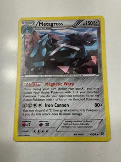 Pokemon TCG Cracked Ice Holo Rare 4 Cards: Metagross Greninja Groudon Solgaleo - Image 5