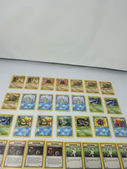 1st Edition Fossil Pokemon Card Lot Of 31 - Great Condition-1999-Some Duplicates - Image 1