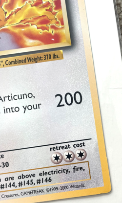 Articuno, Moltres, and Zapdos (Warner Bros. Promo) - Jumbo Cards - NM (2) - Image 2