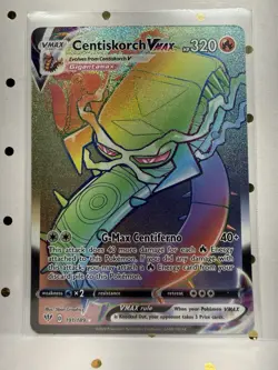 Centiskorch VMAX Mint Pokemon 2 Cards Shining Fates / Darkness Ablaze Series Lot - Image 2