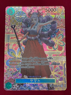 One Piece Card Game TCG OP01-121 SEC Yamato Bandai Japan Anime Prism Special set - Image 3