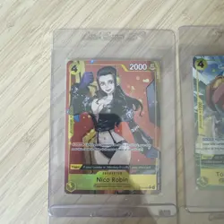 ONE PIECE TCG ST29 Egghead Promo Full Art Card Lot NICO, CHOPPER and more. - Image 2